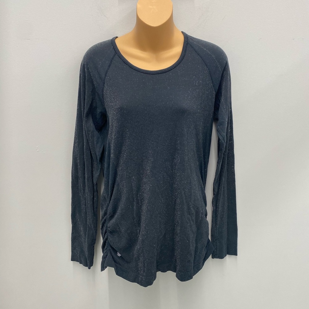 Blue athletic shirt